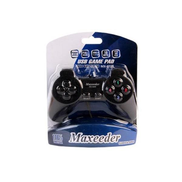 گیم پد تک مشکی Maxeeder MX-0209